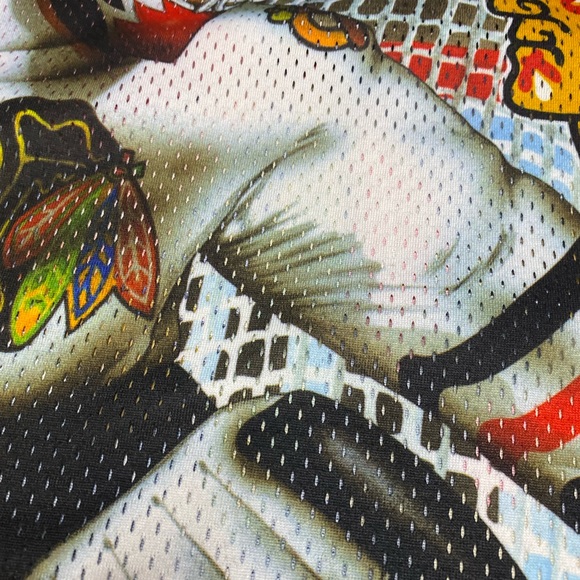 Chicago Blackhawks CCM Vintage Hockey Jersey Youth Boys Small - Picture 4 of 7